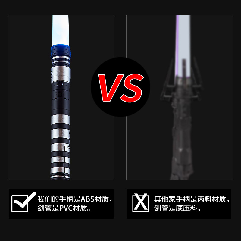 Espada láser ESPADA DE LUZ DE Star Wars espada retráctil Luz de inducción espada Flash Stick niños dos en uno espada espacial luminosa al por mayor