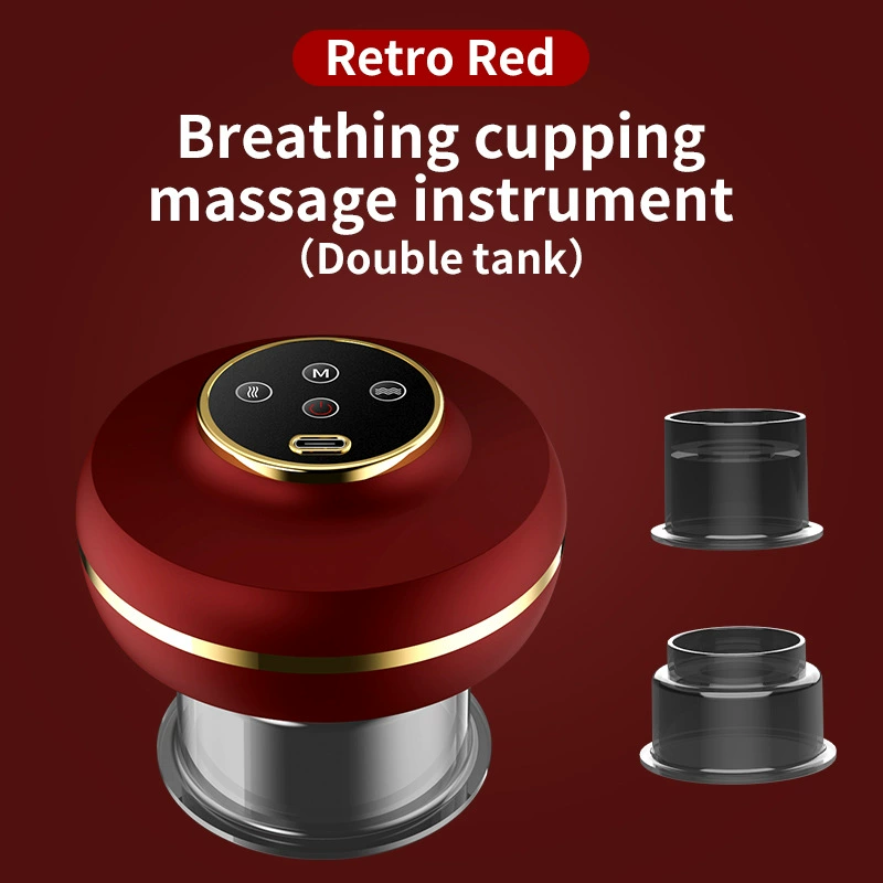 Электрический скребковый баночный инструмент массажный косметический инструмент Бытовая зарядка горячий компресс Меридиан лимфатический дноуглубительный инструмент трансграничные производители