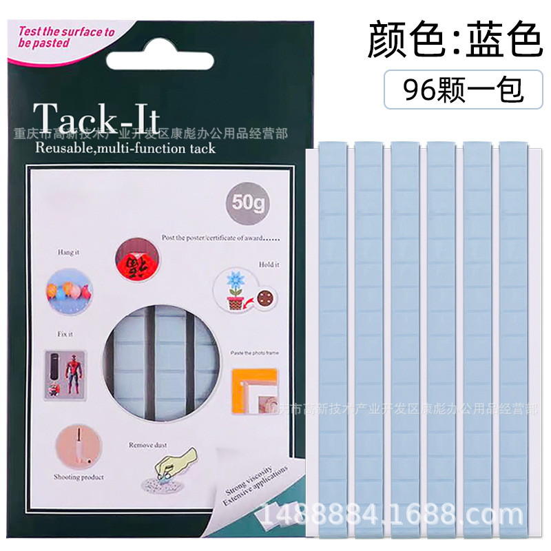 Arte de uñas multifuncional Arcilla plastilina multicolor práctica de arte de uñas Placa de tarjeta de color de arcilla fija pieza de uña fija