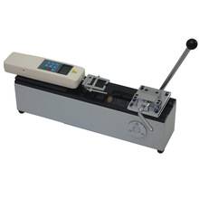 高推拉力测试台 带位移卡尺推拉测试台 手动测试台配推拉力计