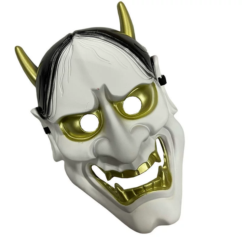 White mask, halloween, cosplay