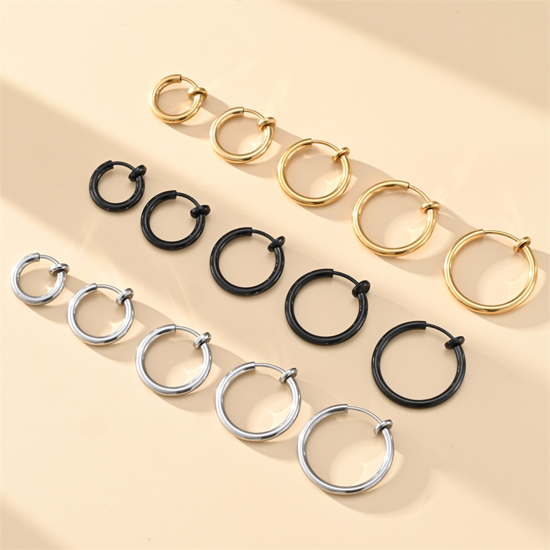 ear clips stainless steel