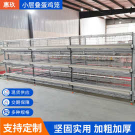 小层叠蛋鸡笼阶梯式养殖场三层四层备育雏笼 立体养殖机械雏鸡
