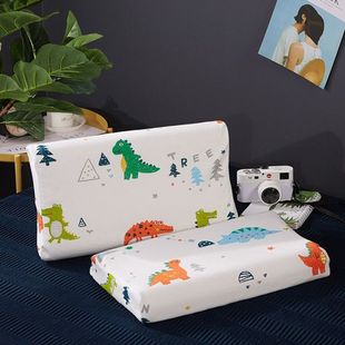 Source Factory Wholesale Children's Latex Pillow Cartoon Baby Latex Pillow Children's Pillow Core Student Pillow Dropshipping