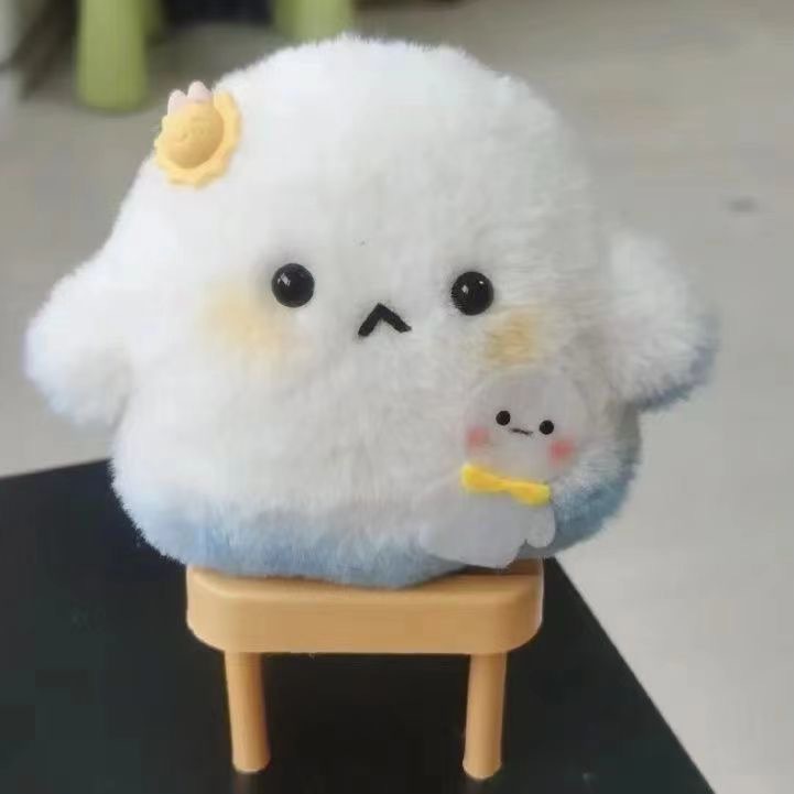 蛋仔派對水波蛋手作少女心毛絨掛件玩偶包包鑰匙扣ins創意玩偶
