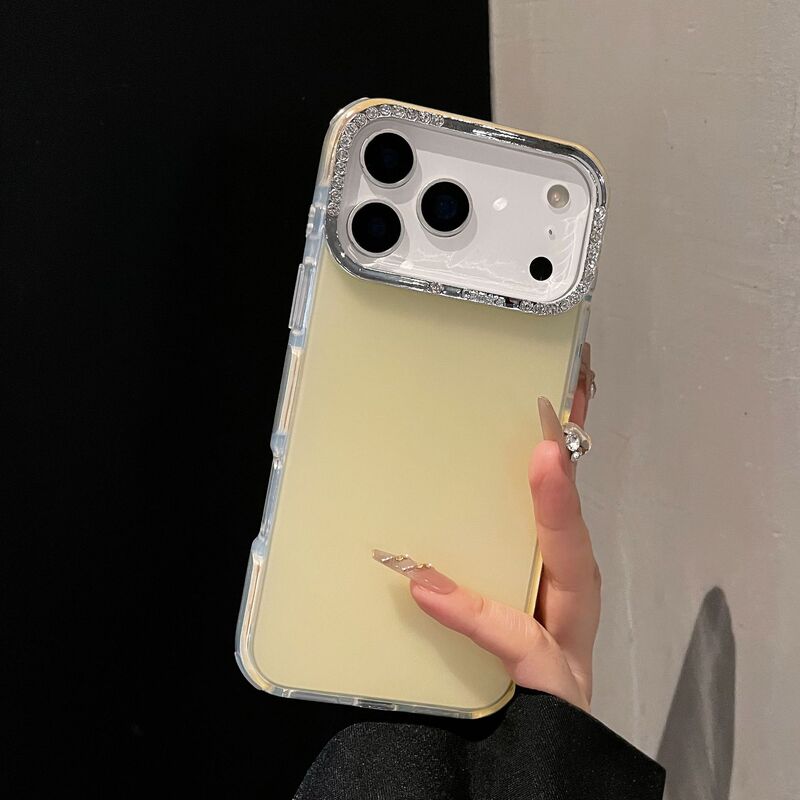 圆边果冻半透明磨砂壳适用iPhone16pro max手机壳苹果17新款14/15|undefined