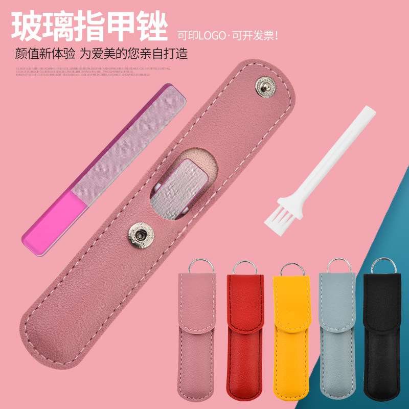 glossy glass polishing cloth for nails for manicure