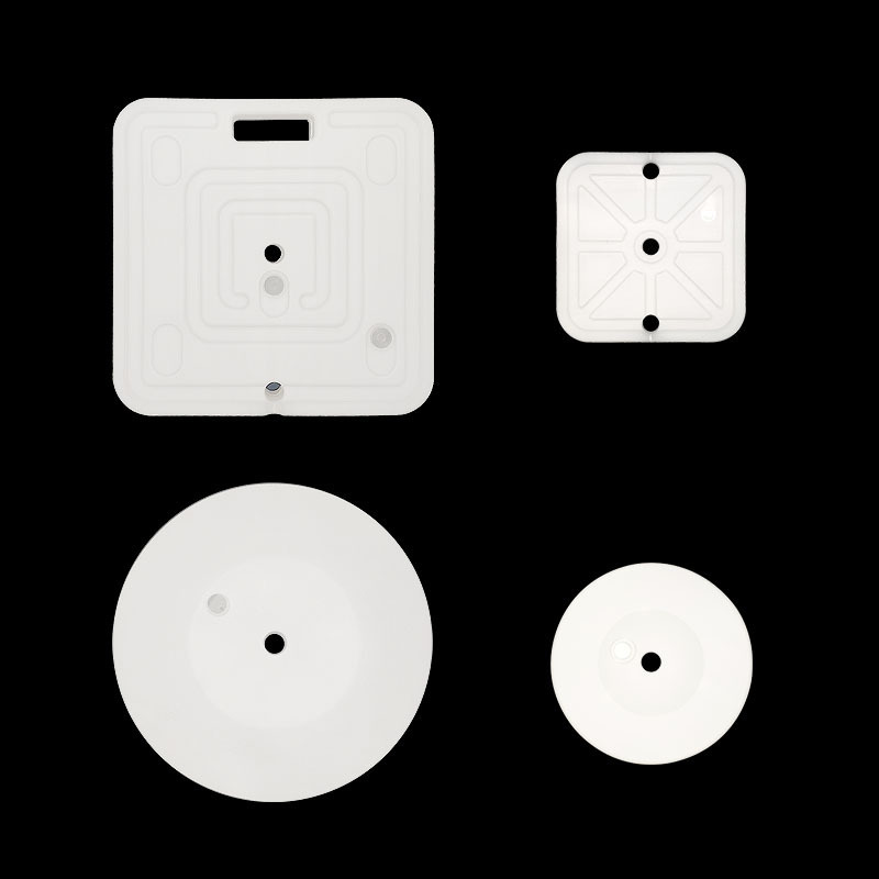 Balón kt placa base de inyección de agua cuadrada al por mayor arco columna guía de diseño decoración redonda pequeña base soporte