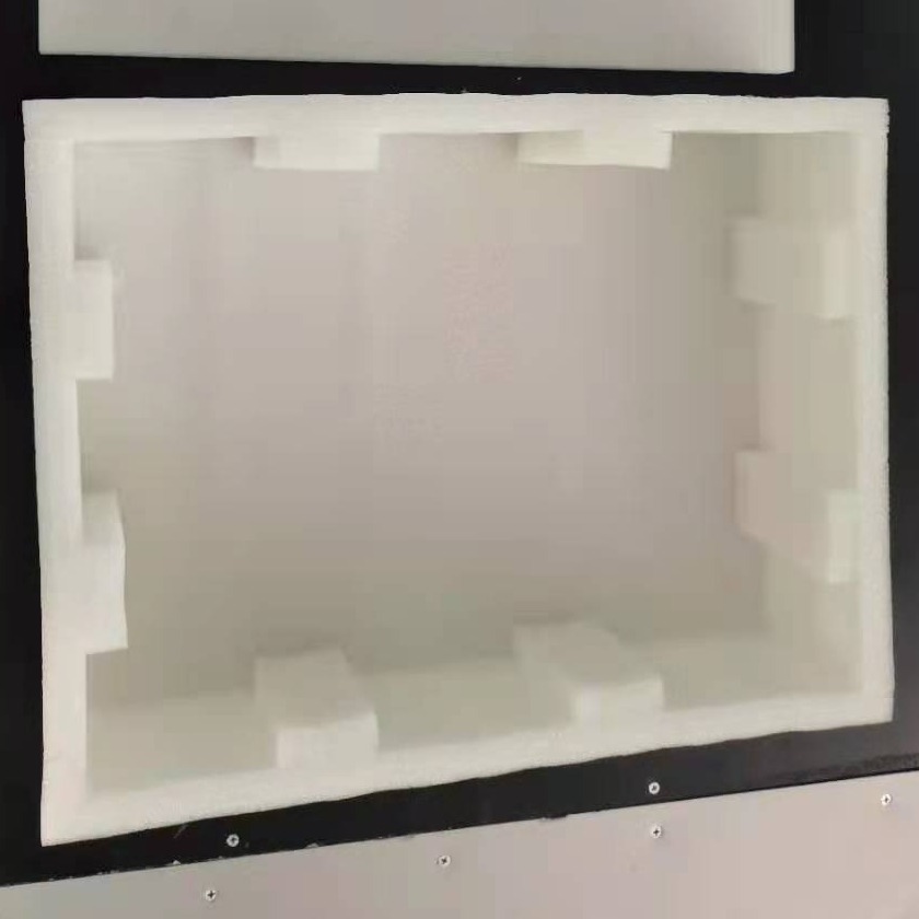 现货批发珍珠棉包装材料防潮抗压泡沫板内衬卡槽缓冲包装珍珠棉