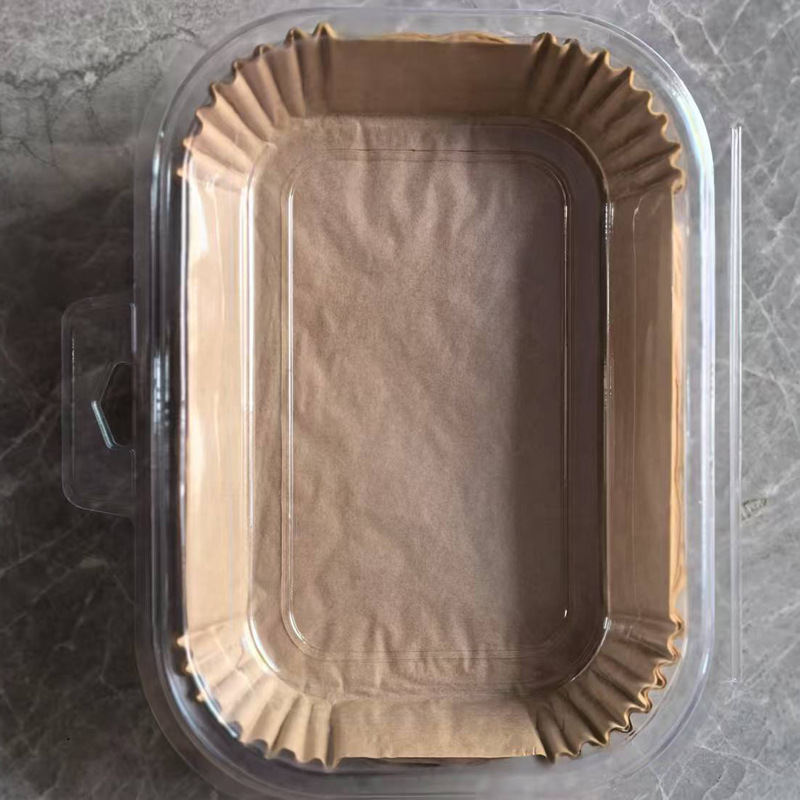 エアフライヤー専用紙皿 家庭用吸油紙 食品グレードベーキングペーパー 輸出入対応 カード不要 ラベル貼り付け可能|undefined