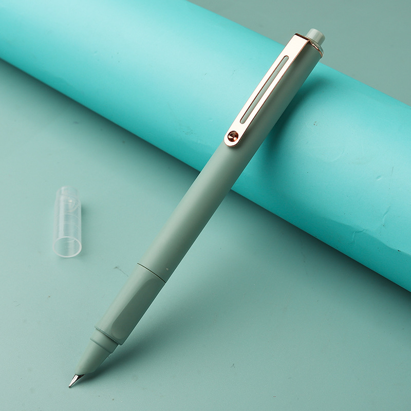 Selección estricta de la pluma Macaron Morandi para practicar la caligrafía con bolígrafo de tinta EF punta E image 69