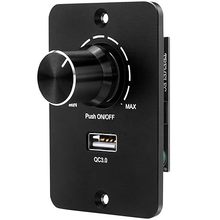 LED��܇�������Ƶ͉�12V24Vͨ���{���_�P��ɫ���USB���ß�Ͳ��