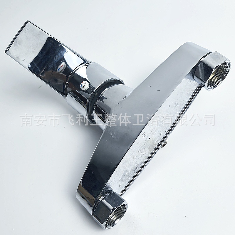Zinc alloy shower head set, three-in-one wall-mounted concealed household cold and hot simple bathtub, mixing valve faucet undefined