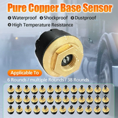 Screen Display, Multi-Wheel Simultaneous Display, Color | Tire pressure monitoring system