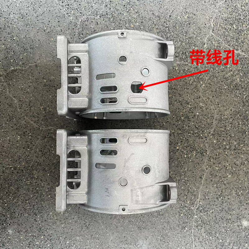 无油静音空压机气泵配件通用型铝箱体机壳外壳支架壳体550W1500W