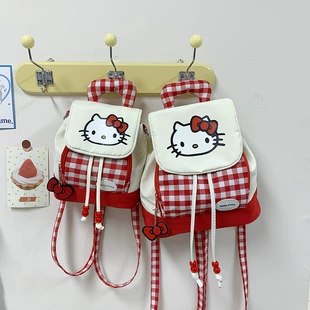 Hello Kitty, японский ранец, мультяшный рюкзак на выход, западный стиль