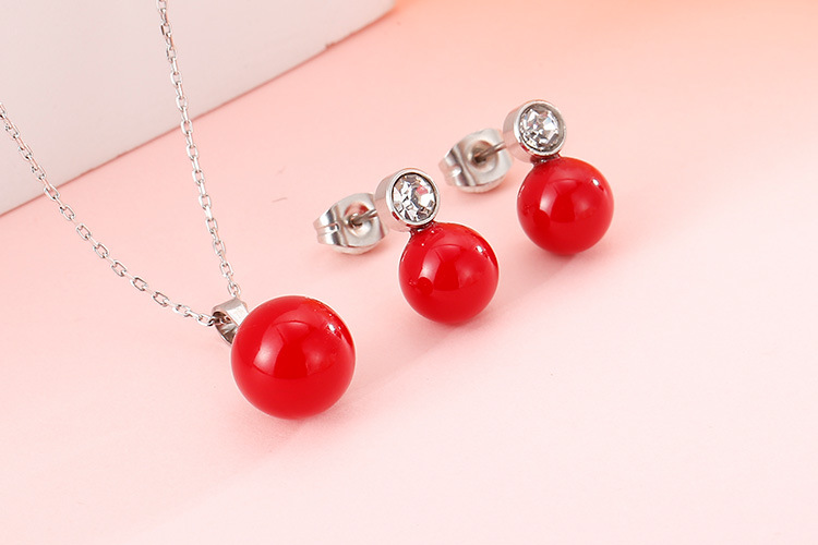 Wholesale Jewelry Fashion 304 Stainless Steel Rhinestones display picture 5