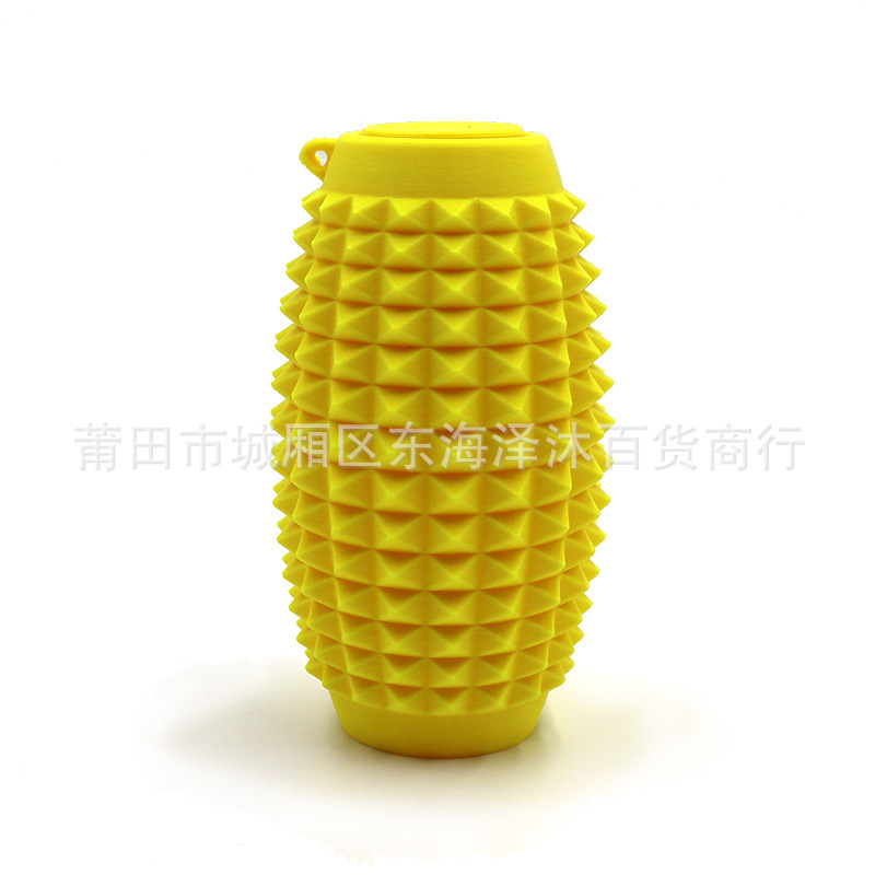 クロスボーダー 3D プリント Spiky Grippie Stim キーホルダーポータブル指先減圧マッサージキーホルダー|undefined