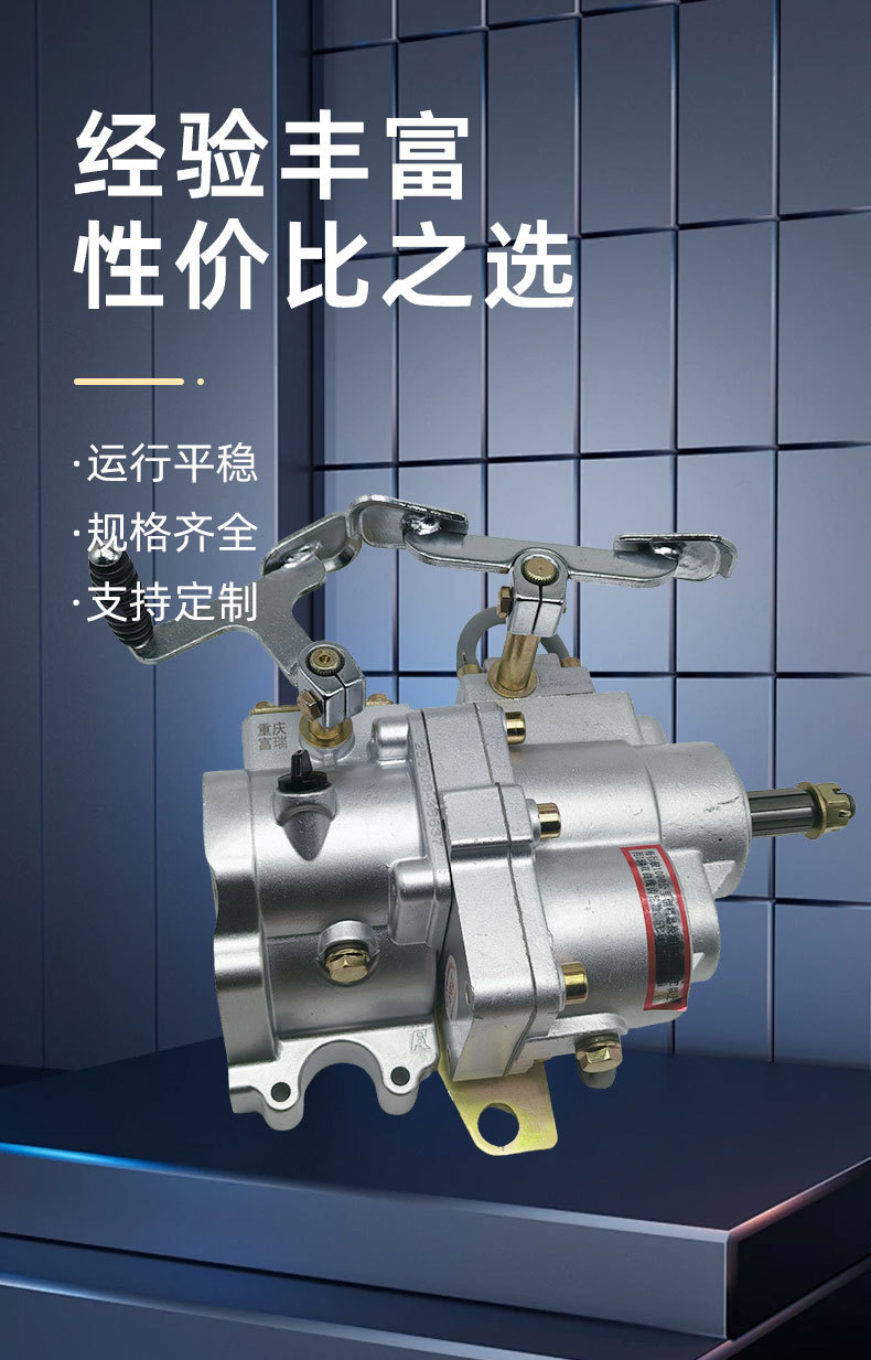 Three-Wheel Motorcycle Accessories Chongqing Furi Front-Mounted Power Assist Reverse Gear, Extended Version, High and Low Speed, Climbing Capability, Heavy Load Capacity, Durable