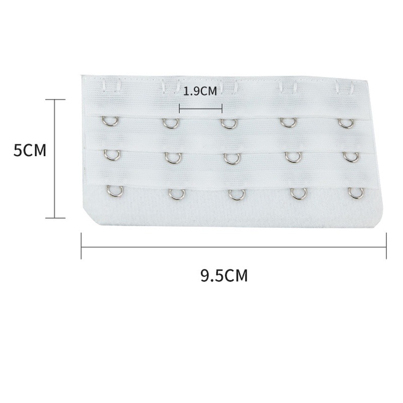 (Stainless steel) three-row five-button bra underwear buckle five-row buckle extension buckle bra buckle bra buckle extension buckle