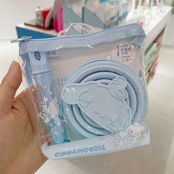 Mouthwash, toothbrush, Cinnamoroll