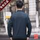 Vertical collar high-grade spring and autumn shirt plaid plaid business bar coat men's treasure jacket father middle-aged B men
