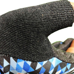 Fishing non-slip gloves, fishing summer non-slip gloves, printed fishing bait gloves, three-finger gloves