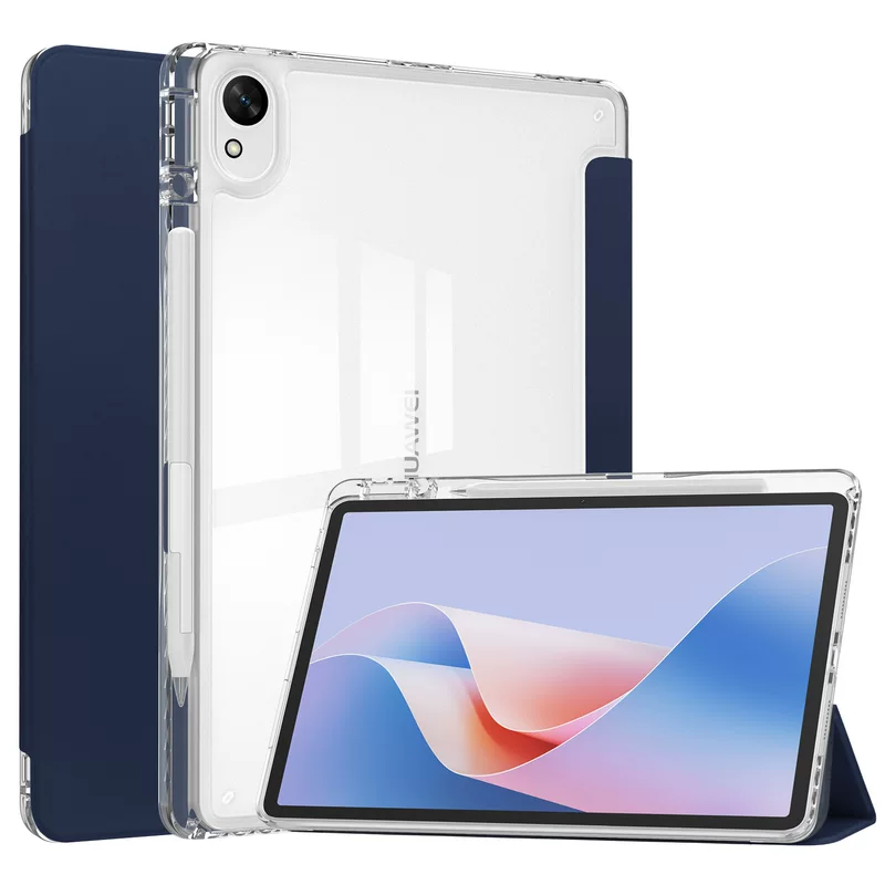 Совместимо с Huawei 2024 Matepad11.5s плоский экран защитный чехол TPU с бороздой пенала трелот кожаный чехол