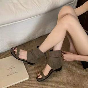 �ָ�һ�֎�¶ֺ��ѥŮ���⴩2025�¿�������Ь������U�ն�ѥŮ