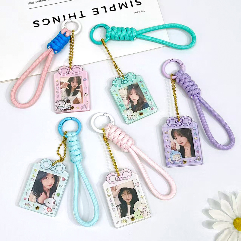 1.0inch Photo Frame Keychain Idol Photo Acrylic Card Holder Men's and Women's Bag Slide Card Holder Cat Omamori New Style 1.0inch Photo Frame Keychain Idol Photo Acrylic Card Holder Men's and Women's Bag Slide Card Holder Cat Omamori New Style