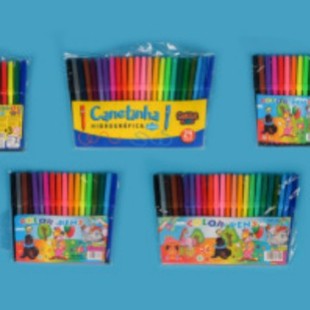 Watercolorful Pen Kidsren's Washable Colorful Pen Primary School Students Kindergarten 12 Colorfuls 24 Colorfuls