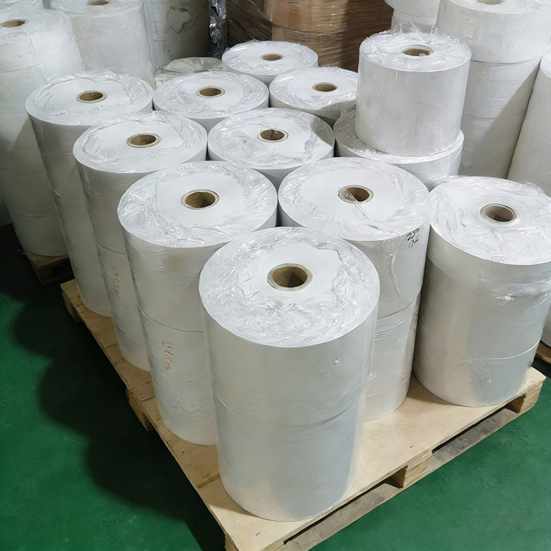 现货65-120克母卷白色格拉辛双硅离型纸覆膜隔离纸模切防粘硅油纸