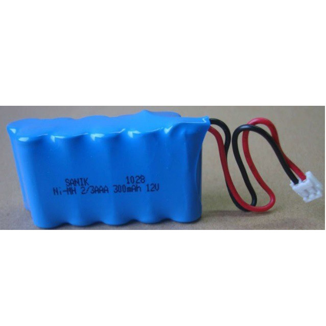 SANIK电池、NI-MH 2/3AAA 300MAH 12V镍氢电池1