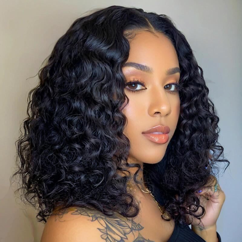 Foreign trade wig women's short curly hair high temperature silk chemical fiber wig headgear African fashion small curly hair wigs wholesale