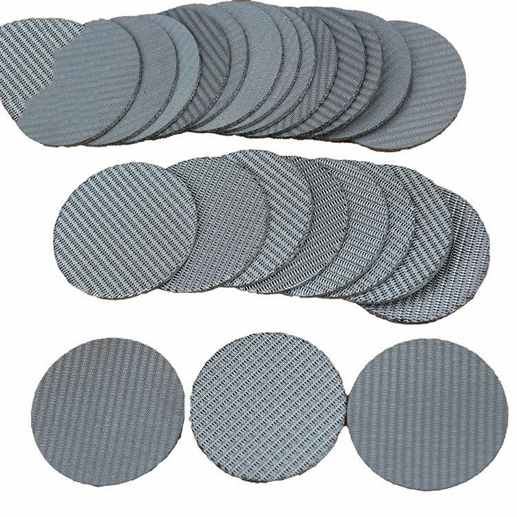 Завод по производству круглых пятислойных коррозионно-стойких спеченных фильтров из пищевой нержавеющей стали 316L для кофе