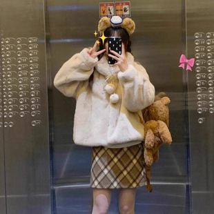 �ɐ�ܛ�Ȝp�g��ˮ���q�̿�ëë����2025�ﶬ�¿�С���ӷ�Ƥ�ݼӺ�