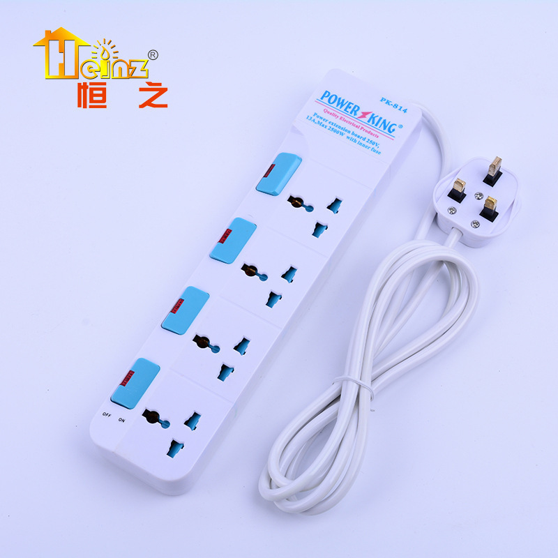 placa de conexión de socket de cable de cobre ultra grueso de posición multi-orificio resistente a la inserción con interruptor independiente placa de conexión de fila