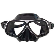 APOLO同款自由潜水镜铝合金镜框 潜水面镜高清防雾低容积浮潜面镜
