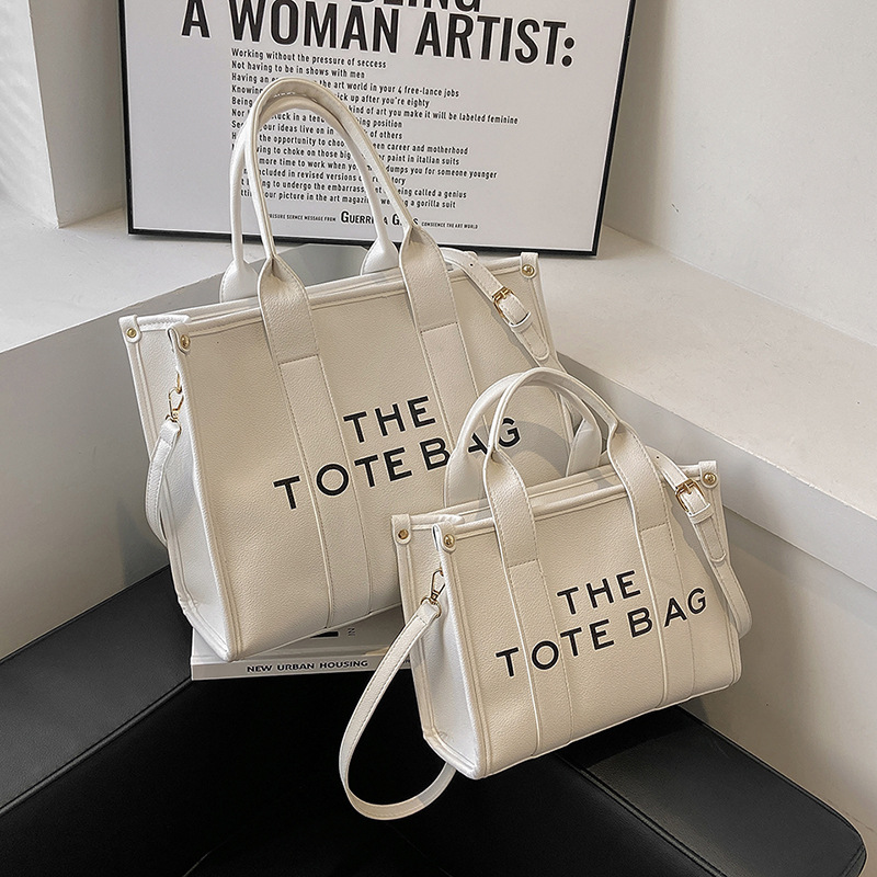 Bolso de mano de comercio exterior transfronterizo patrón de lichí bolso de mujer de moda de alta gama impreso carta hombro bolsa de mensajero