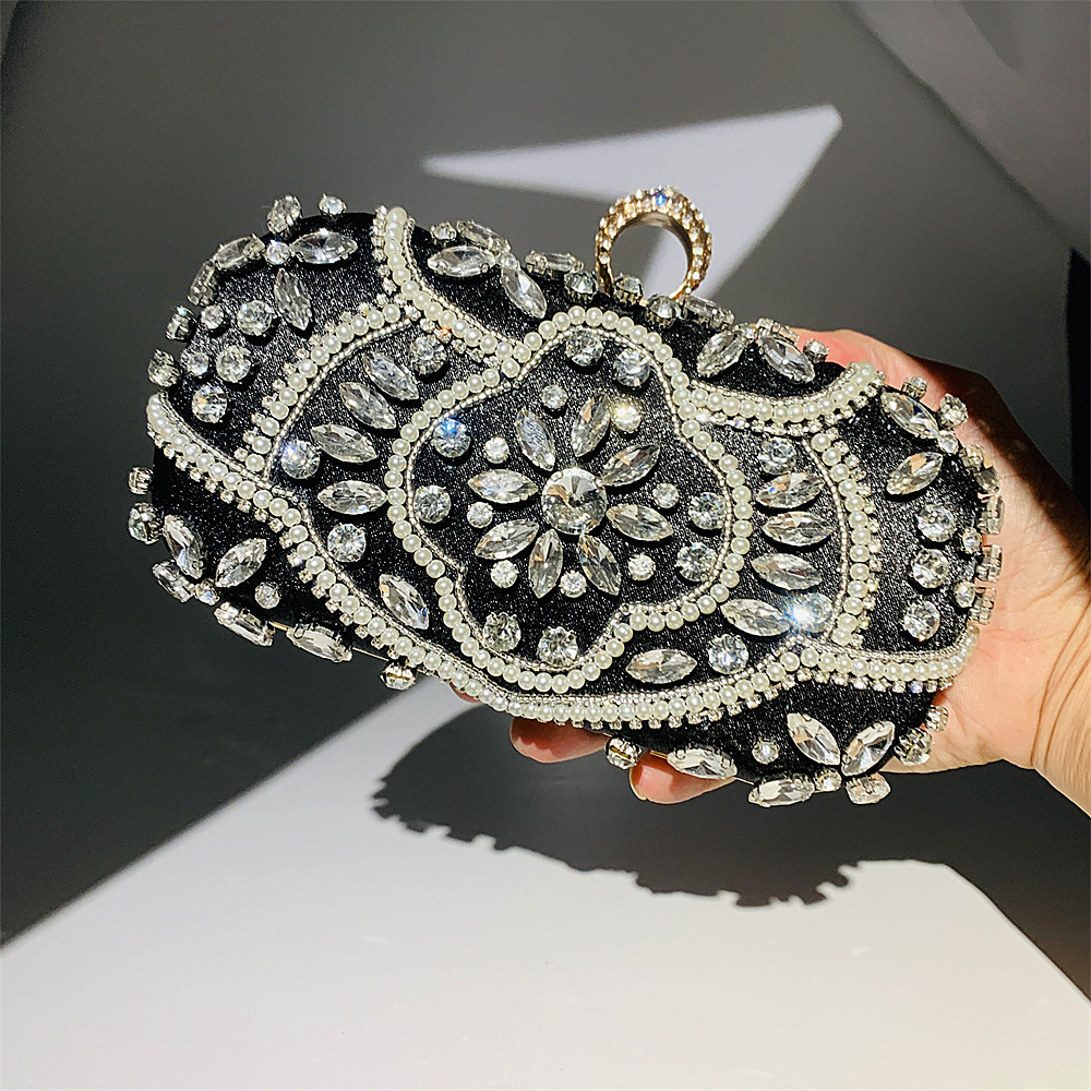 MAC013 Luxury Handbag with Diamond Cheongsam Design from Mariam's Collection22