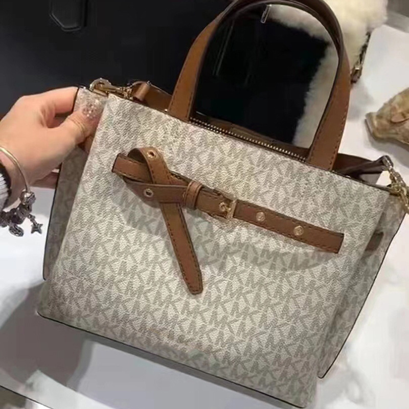2026 New Model Mk Bags Women's Bags Monogram Tote Bag Classic Designer Foreign Trade European and American Handbag