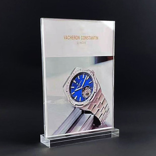 Acrylic Table Card Double-Sided Transparent Billboard Desktop Display Card Menu Price Display Card