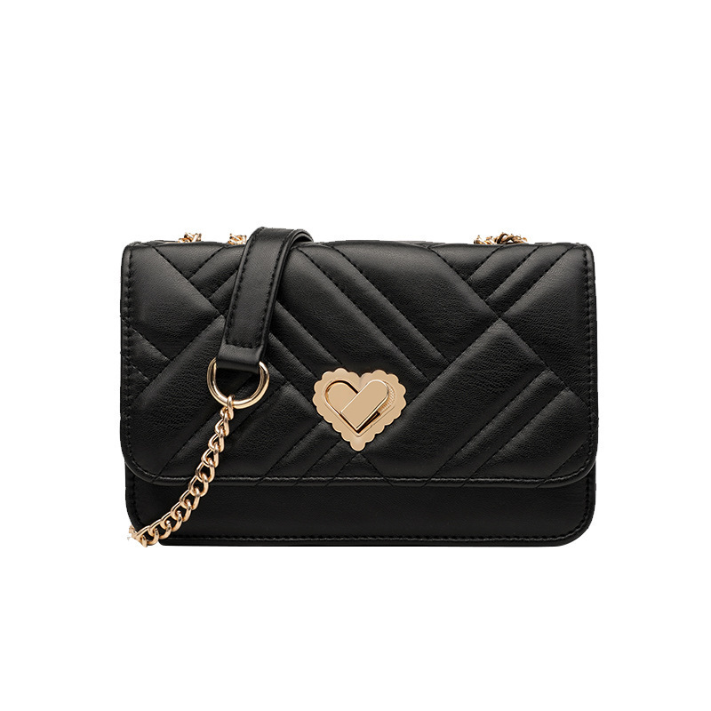 2024 Nuova borsa alla moda in edizione coreana per donna Versatile Instagram Popolare Borsa a tracolla monospalla Borsa a catena ricamata Borsa alla moda per donna_voghion.com