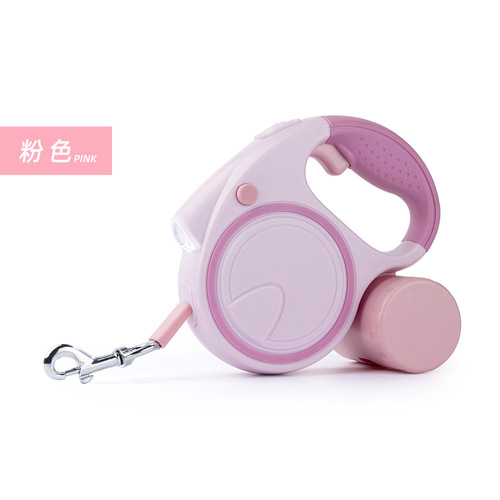 Sufa pet retractable leash dog LED automatic leash dog rope leash dog leash leash