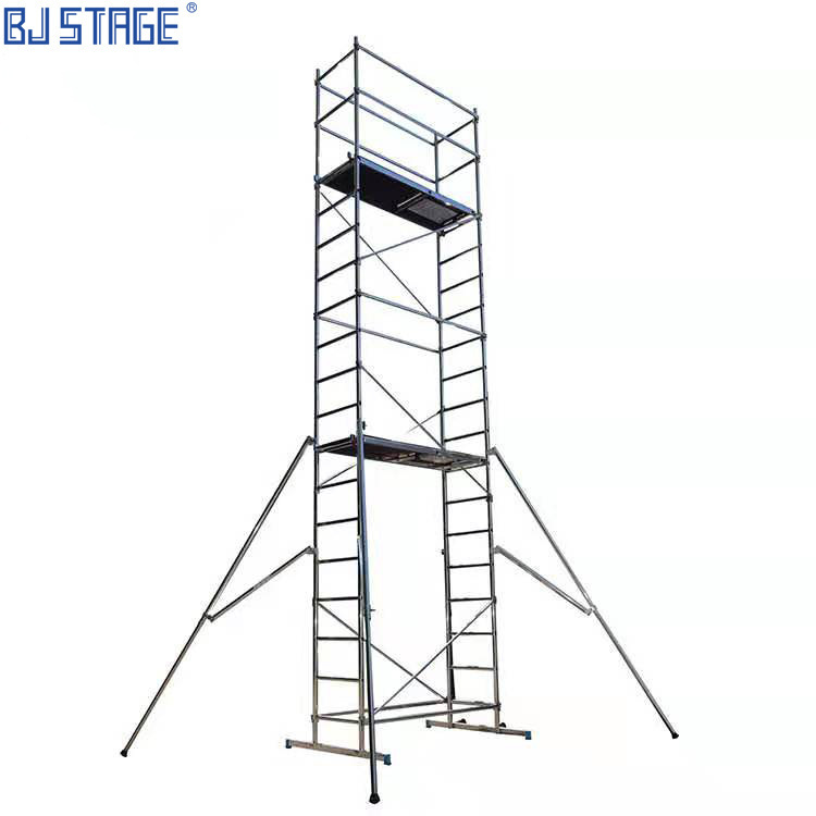 铝合金脚手架 室内外移动平台架 建筑装修铝架