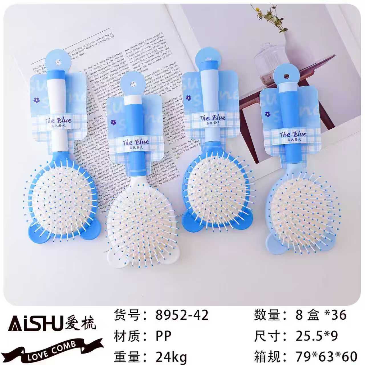 Peine masaje cuero cabelludo cojín aire profesional