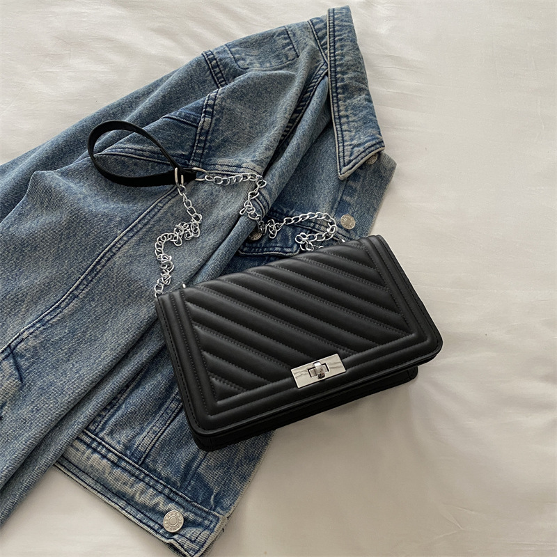 Casual nicho 2024 diseño otoño bolso de mensajero personalidad simple nuevo bolso cuadrado pequeño bolso hombro mujer