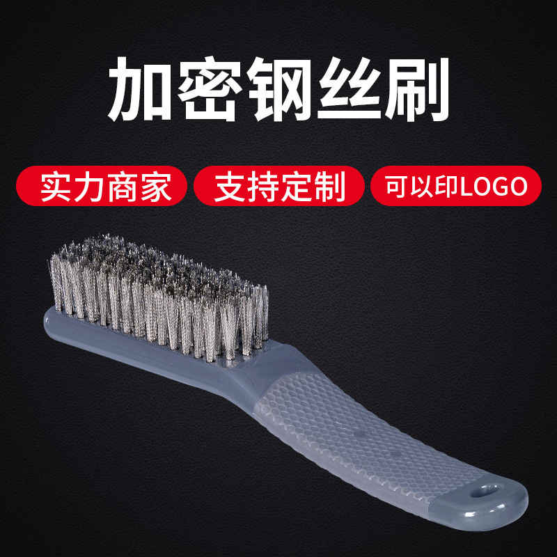 Cepillo de alambre de acero inoxidable Cepillo de alambre de cobre Cepillo de pulido de diamante de nuez Wenwan Cepillo de limpieza de grasa de cocina Cepillo de eliminación de pintura y óxido