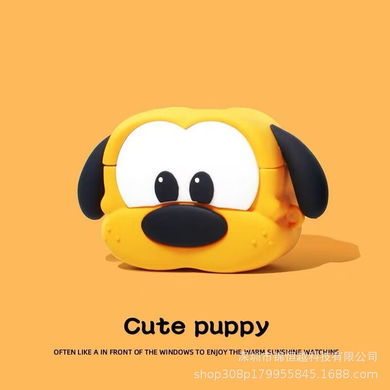 Cartoon Goofy Pluto Suitable for AirPods 4Th Generation Apple Earphone Protective Cover 12Th Generation Bluetooth Pro3 Silicone Case Cartoon Goofy Pluto Suitable for AirPods 4Th Generation Apple Earphone Protective Cover 12Th Generation Bluetooth Pro3 Silicone Case