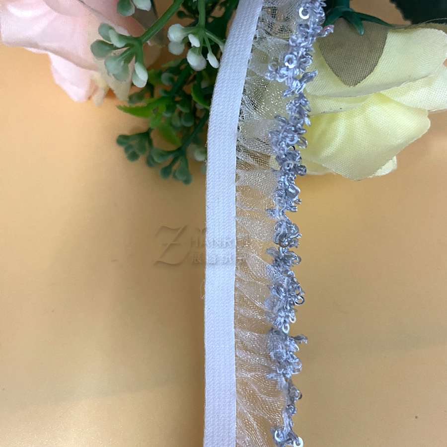 스팽글 컬러 엣지 곰팡이*[그레이 엣지 스팽글]